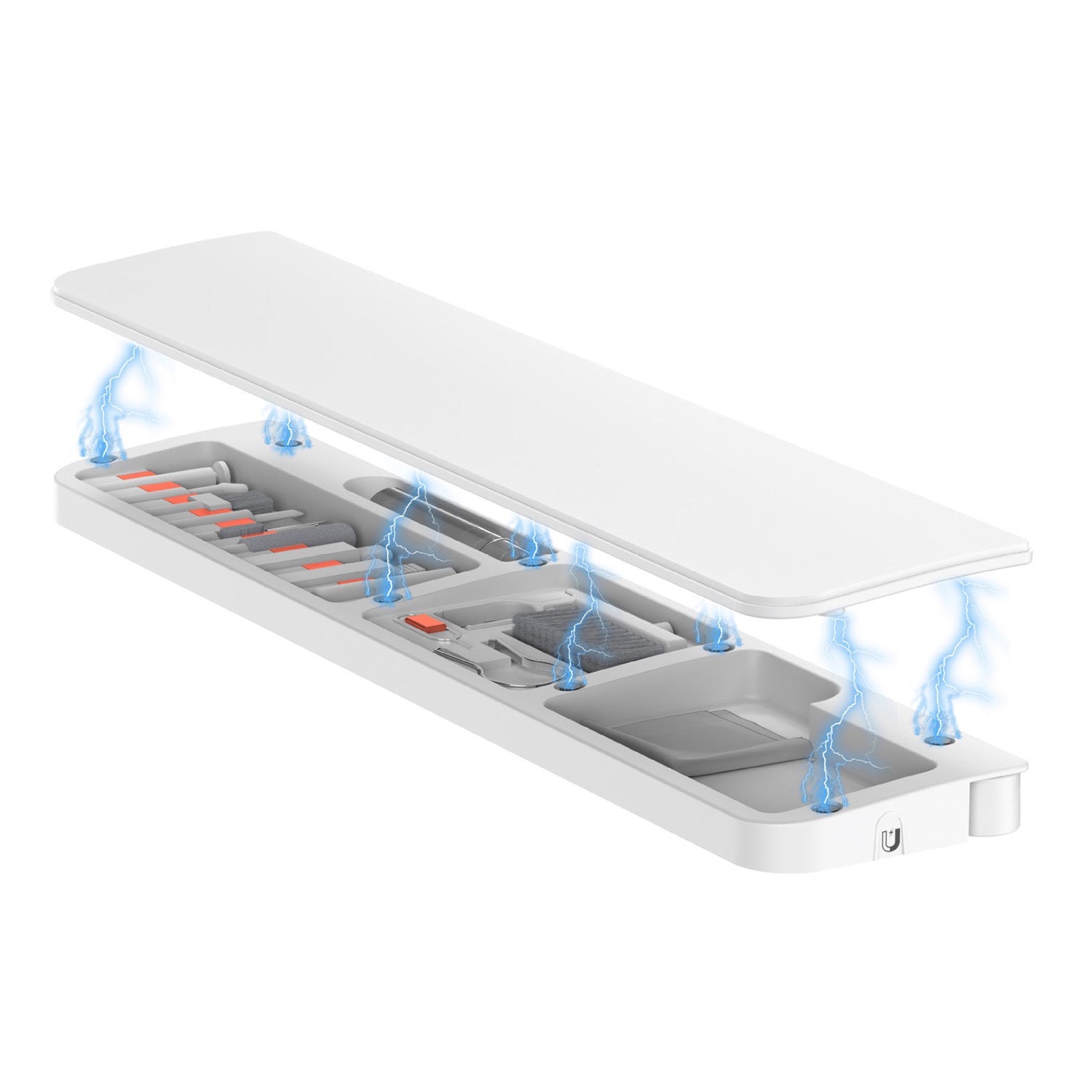 Kit curățare Gamero Utility 21 in 1 - ALB